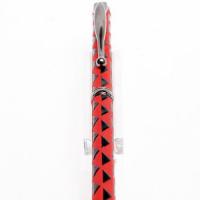 印伝スリムボールペン　ウロコ紋