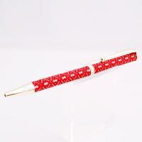 印伝スリムボールペン　瓢箪