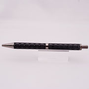 印伝ノック式ボールペン(ウロコ黒黒)