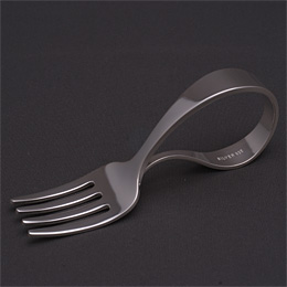 東京銀器　ベビーフォーク　Lサイズ