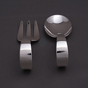 東京銀器　ベビースプーン&フォーク　Sサイズ