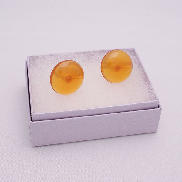 べっ甲イヤリング 丸形