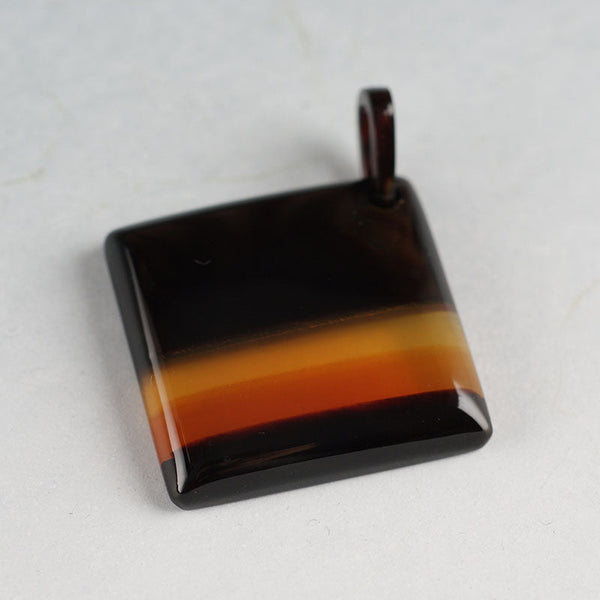 ベッ甲ペンダントトップ　グラデーション