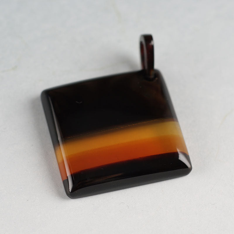 ベッ甲ペンダントトップ　グラデーション