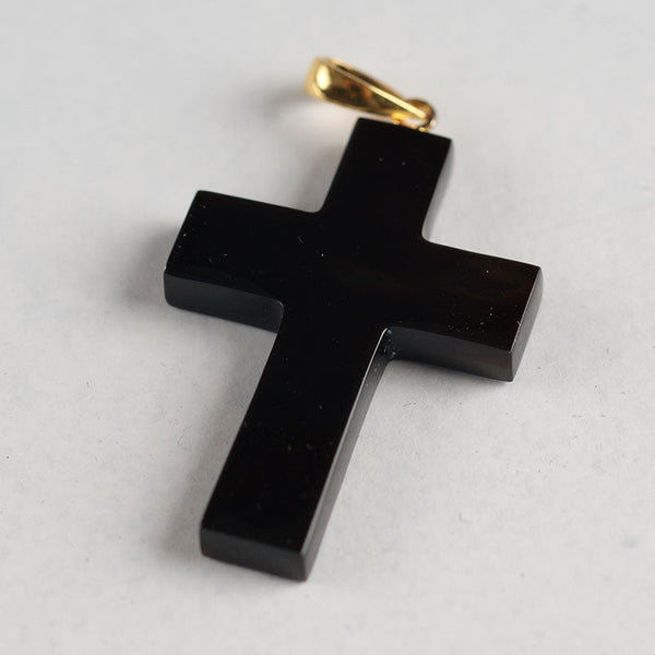 ベッ甲ペンダントトップクロス