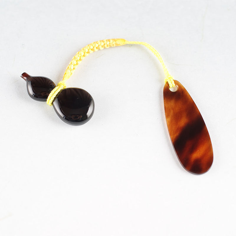 ベッ甲根付 ひょうたん