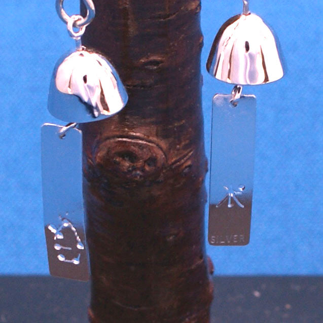 シルバーピアス 風鈴