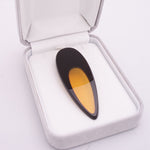 べっ甲ブローチ(しずく)