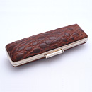 印章ケース【実印用】　ワニ皮