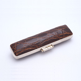 印章ケース【認印用】　ワニ皮