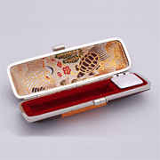 印章ケース【実印用】　背ワニ皮